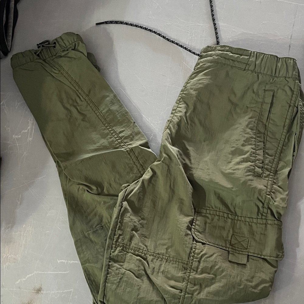 Khaki Cargo Pants for Women